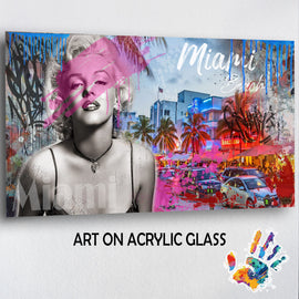 Marilyn Monroe On Ocean Dr. Miami Beach