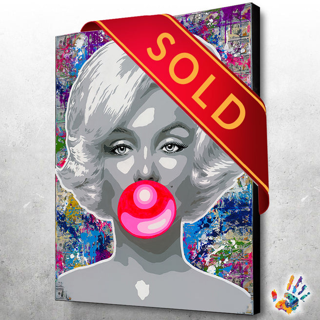 MARILYN PINK BUBBLE COLOR ORIGINAL